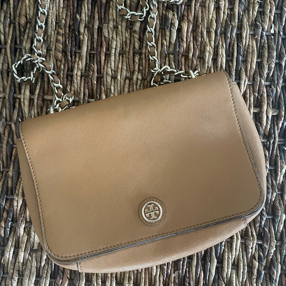 tory burch camel crossbody